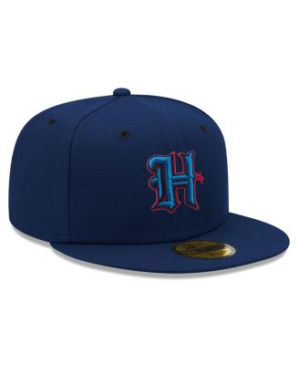 Men's Navy Houston Texans Omaha 59FIFTY Fitted Hat