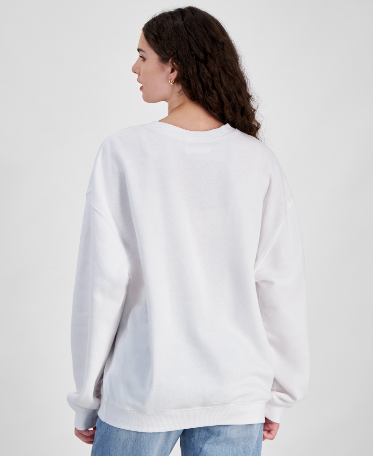 Grayson Threads, The Label Juniors' Coca-cola Ski Team Sweatshirt In White