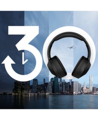 Hybrid Bluetooth Headphones Active Noise Cancelling with Hi-Fi Audio