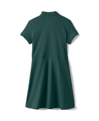 Big Girls Short Sleeve Interlock Polo Dress