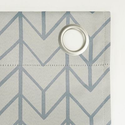Sun Zero Kenwood Chevron Blackout Grommet Curtain Panel