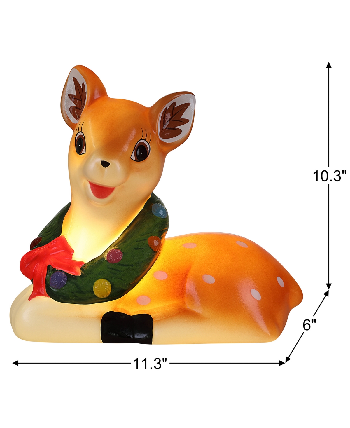 Mr. Christmas Nostalgic Blow Mold Figure In Multi