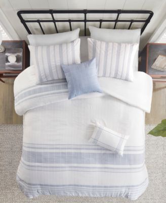 Harbor House Morgan Jacquard Cotton 5-Pc. Duvet Cover Set, Full/Queen