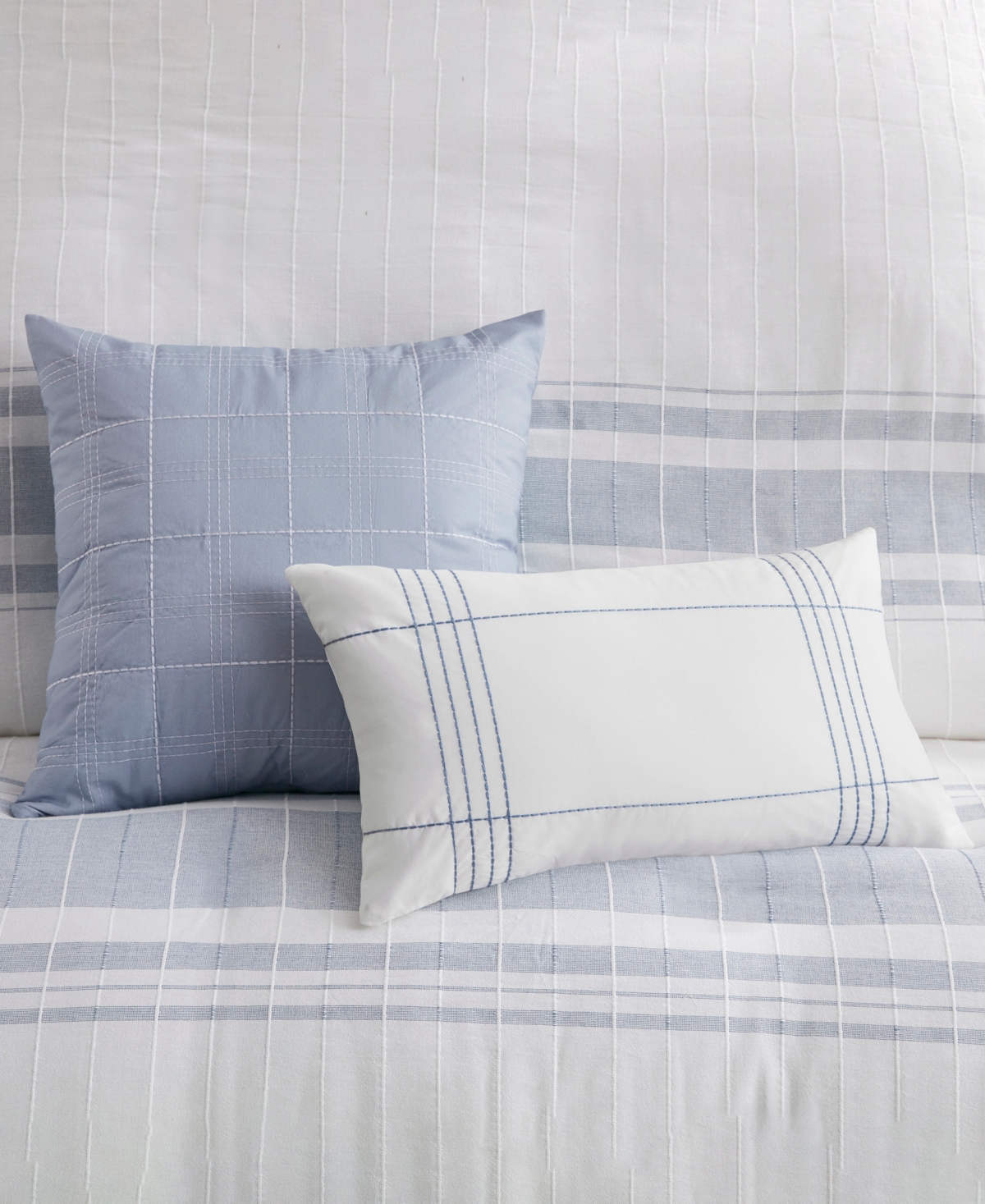 Harbor House Morgan Jacquard Cotton 5-Pc. Duvet Cover Set, Full/Queen
