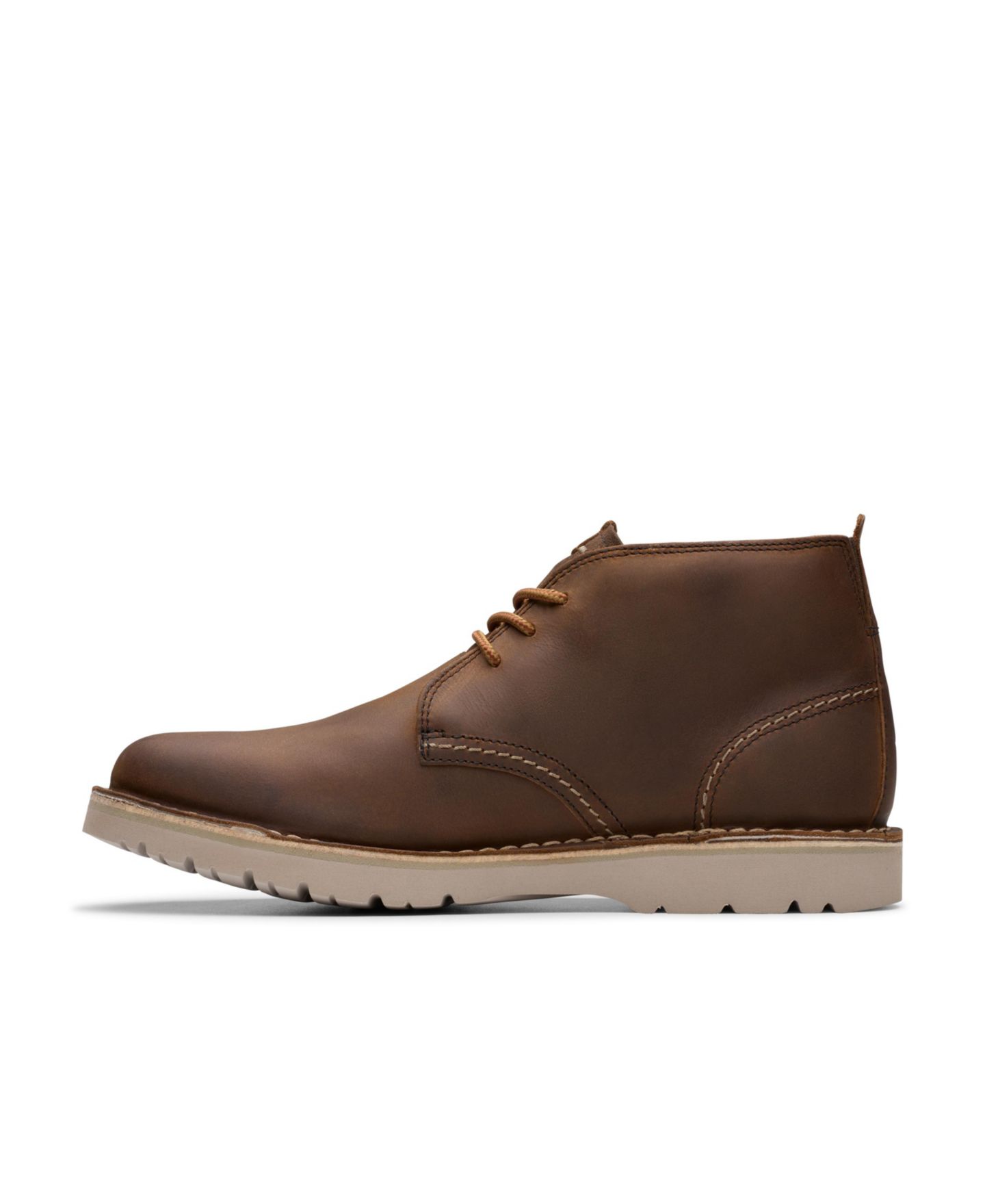 Мужские ботинки Clarks Collection Eastridge Mid, цвет: Кожаный — фото 4