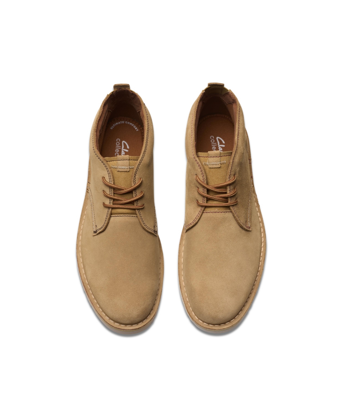 Clarks Collection Men's Eastridge Mid Boots In Beeswax Leather