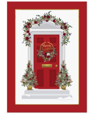 Christmas Doorway Holiday Boxed Cards