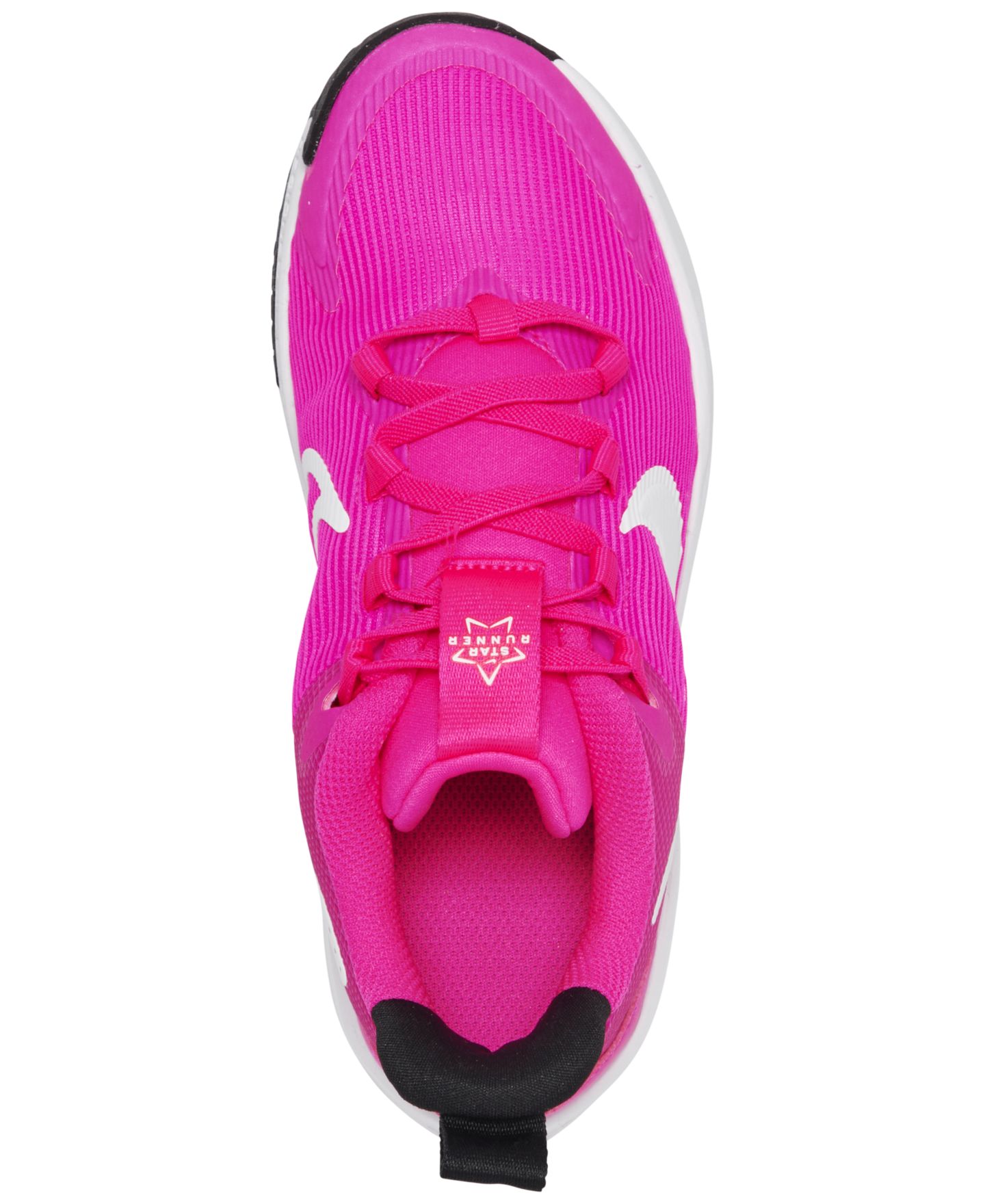 Кроссовки Nike Star Runner 4 Sneakers from Finish Line для девочек, цвет: Розовый / Белый — фото 3