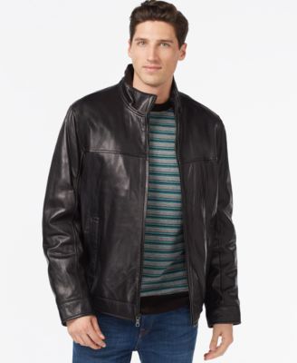 Tommy Hilfiger Smooth Leather Jacket 