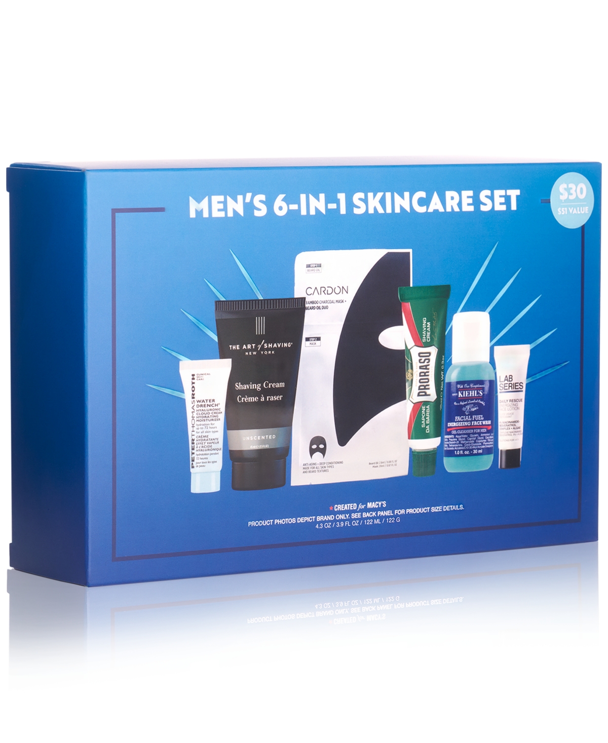 Created For Macy's 6-pc. Men's Skincare Set,  In Miscellane