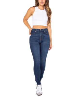 Celebrity pink high waisted shops jeans