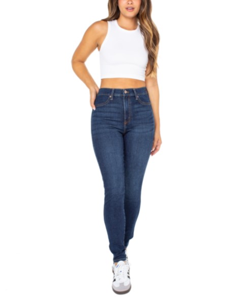Женские джинсы Celebrity Pink Juniors' Curvy Ultra High-Rise Skinny Jeans