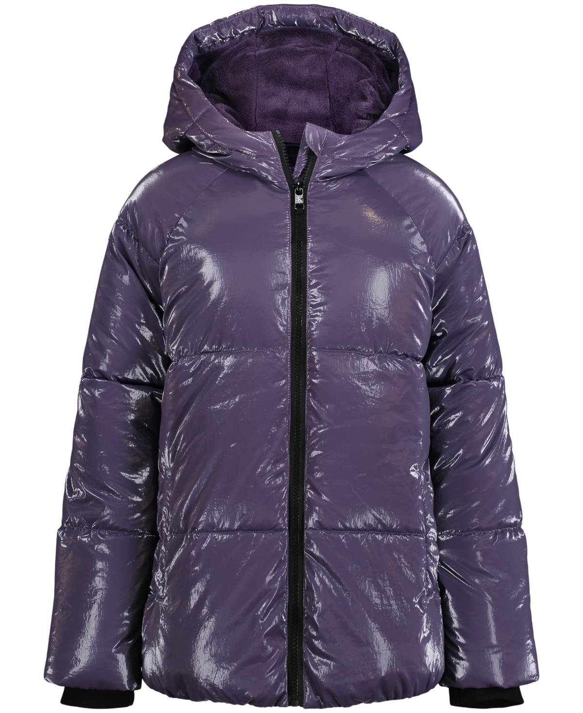 Calvin Klein Big Girls Liquid Shine Puffer Jacket