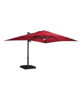 10x13 ft. 360° Rotation Cantilever Patio Umbrella with BaseandBT