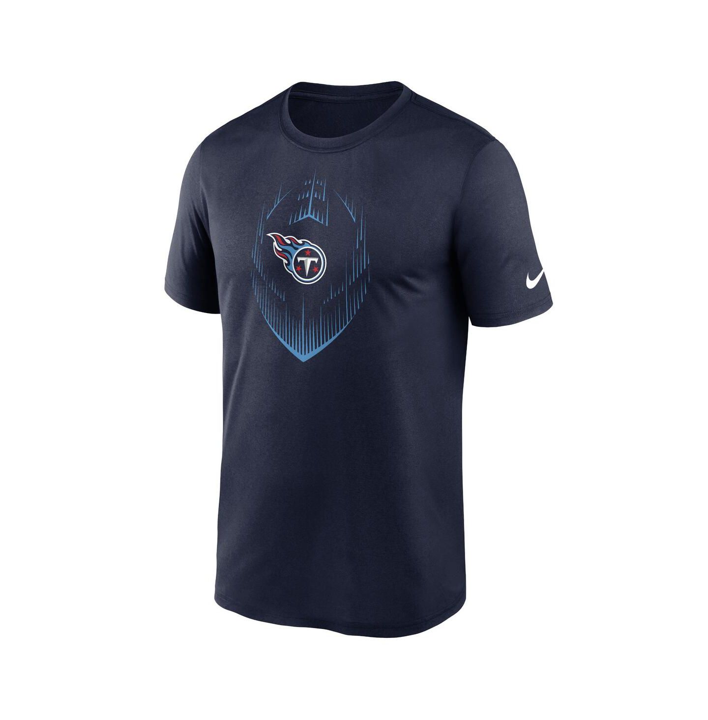 Мужская футболка Nike Navy Tennessee Titans Primetime Legend Icon Performance — фото 3