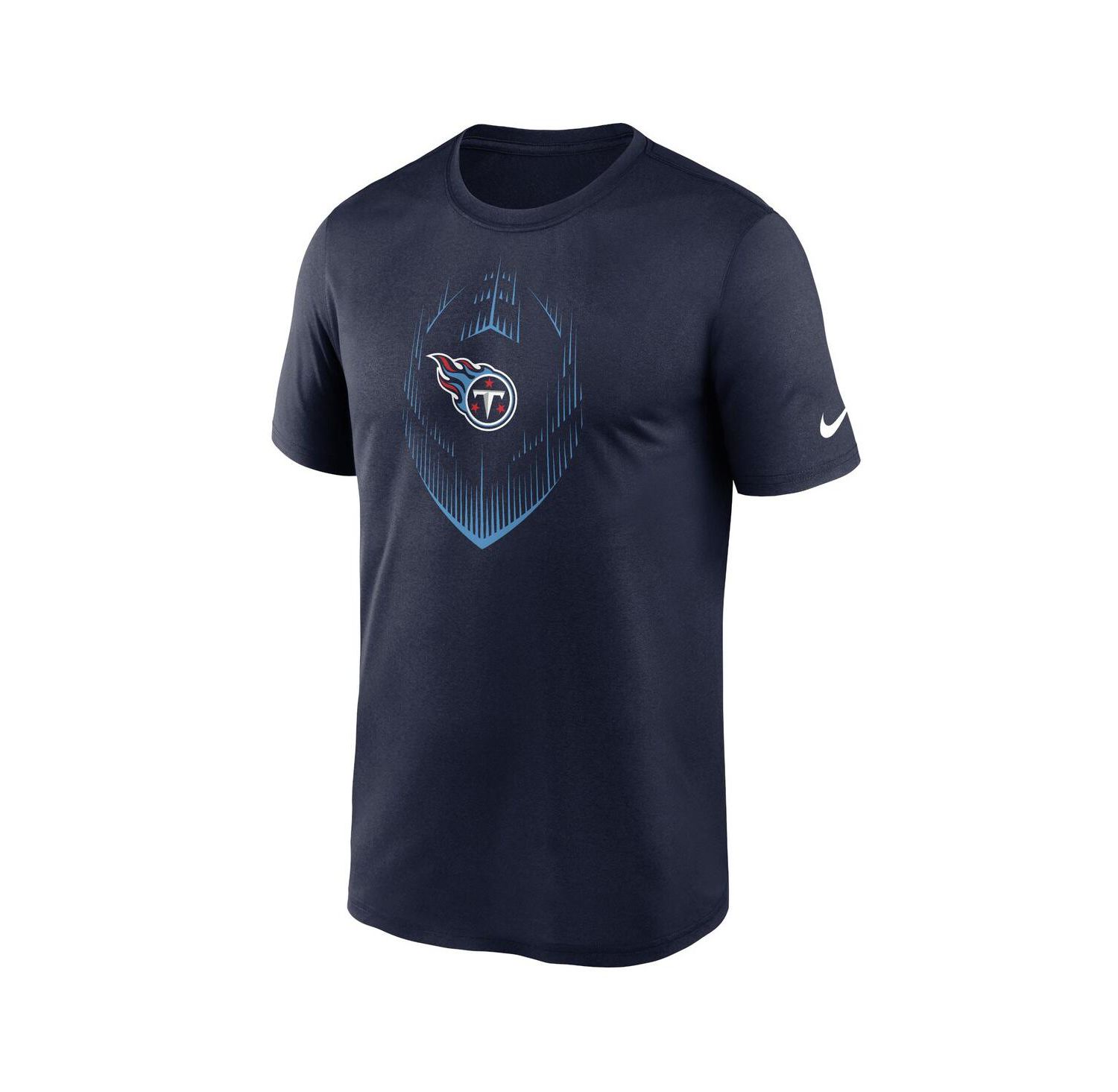 Men's Navy Tennessee Titans Primetime Legend Icon Performance T-Shirt
