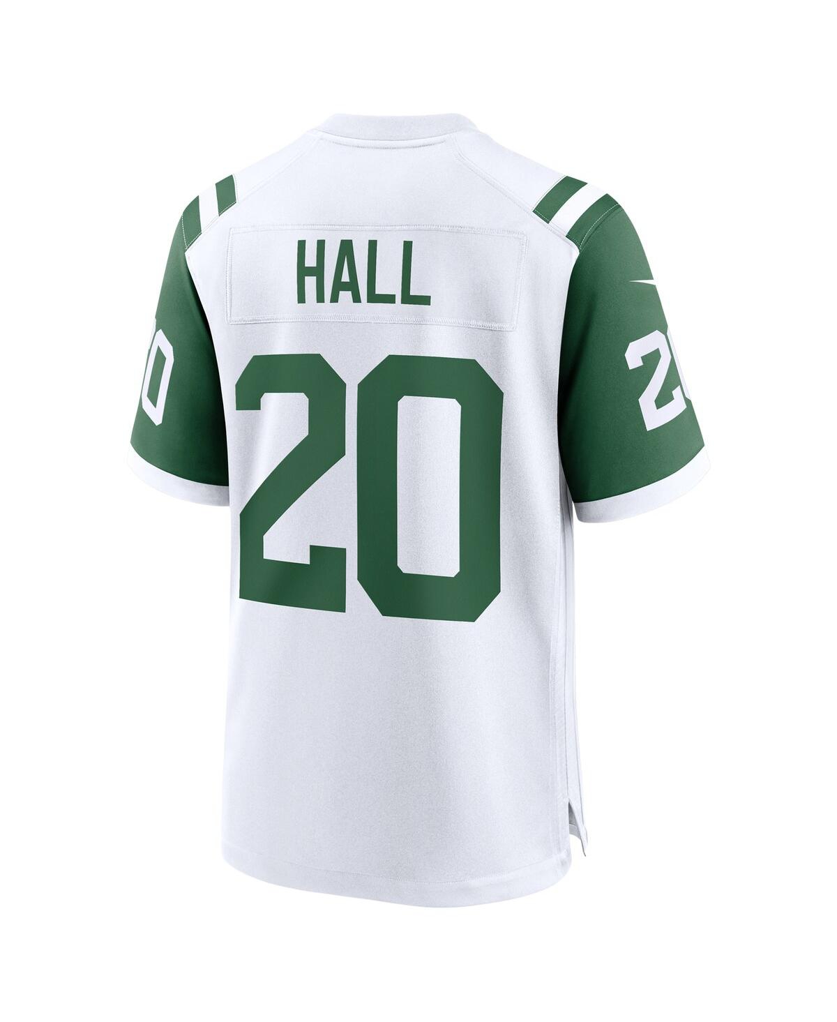 Nike Men's Breece HallNew York Jets Classic Alternate Game Jersey - White, Green