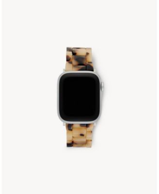 Machete Apple Watch Band - Universal Fit - Blonde tortoise and silver 80$