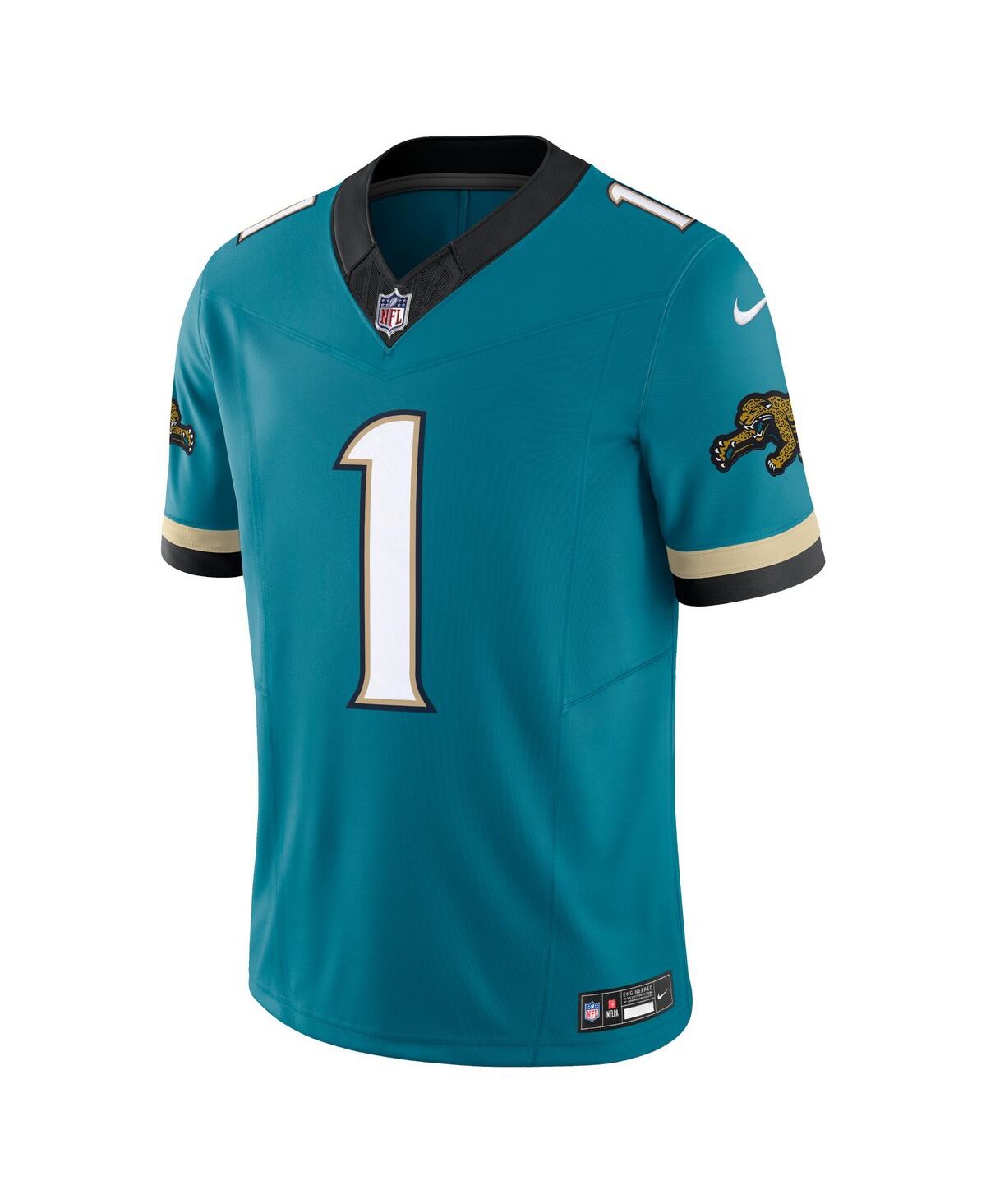 Nike Men's Travis EtienneJacksonville Jaguars Prowler Throwback Vapor F.u.s.e. Limited Jersey - Teal