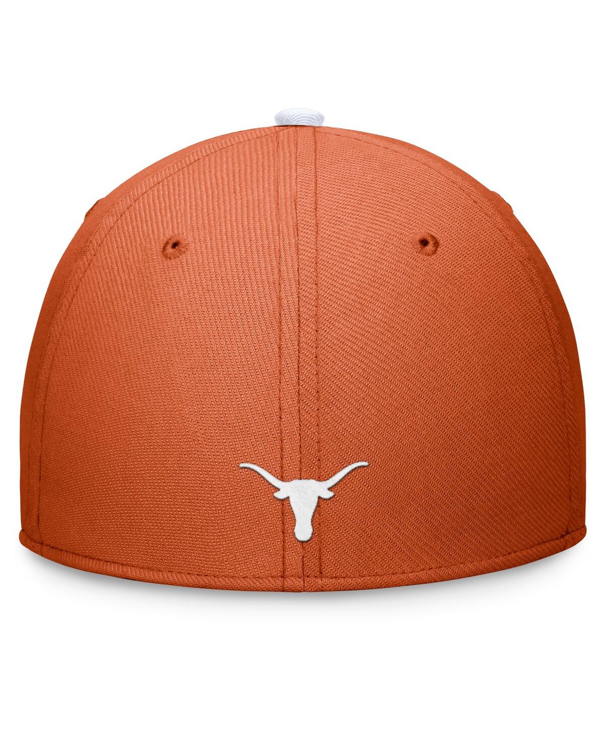Nike Men's Texas Orange Texas Longhorns Primetime Swoosh Flex Hat In Burnt Orange