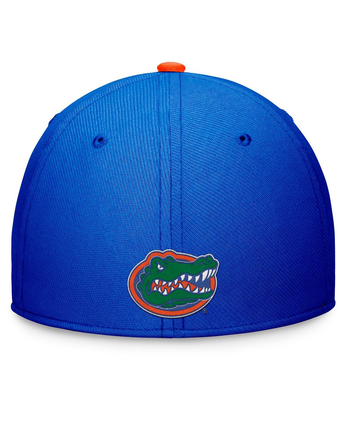 JORDAN MEN'S ROYAL FLORIDA GATORS PRIMETIME SWOOSH FLEX HAT 
