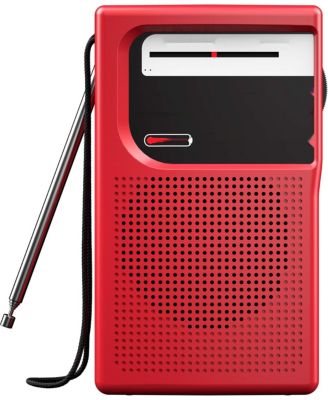 Portable Radio: AM/FM, Long Range, Battery Operated