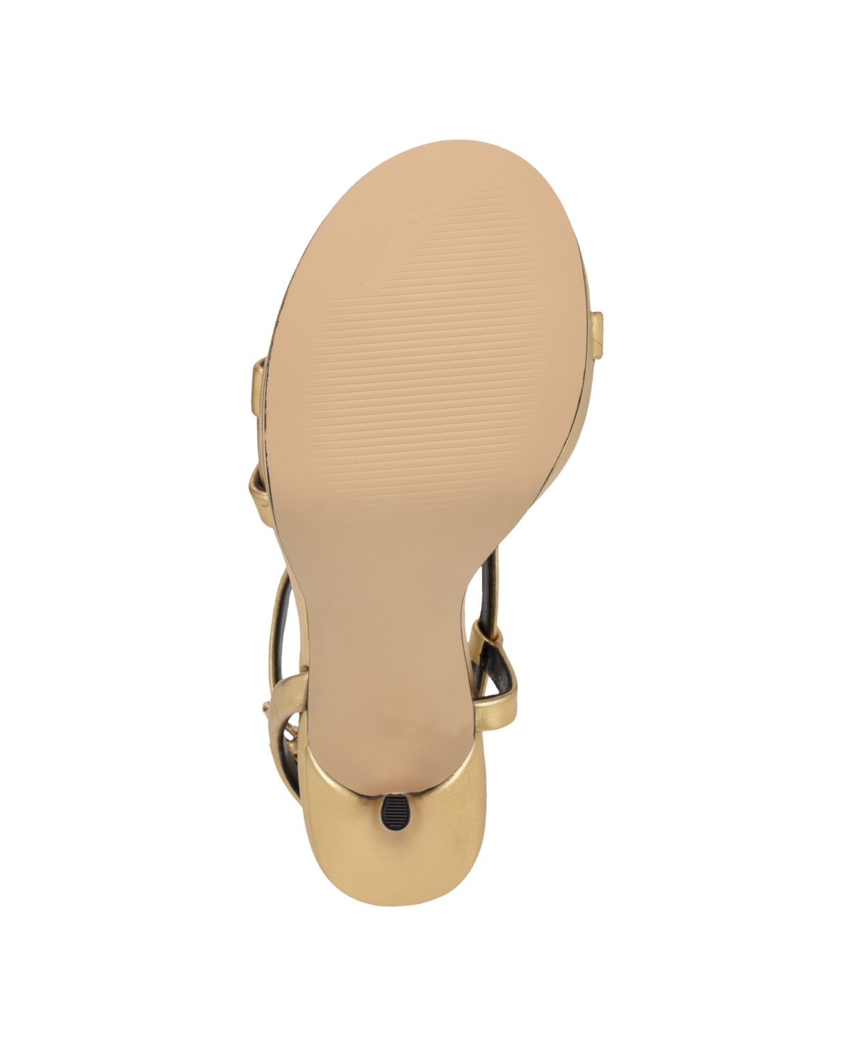 Guess Women's Lucier Strappy Platform Heel Open Toe Dress Sandals