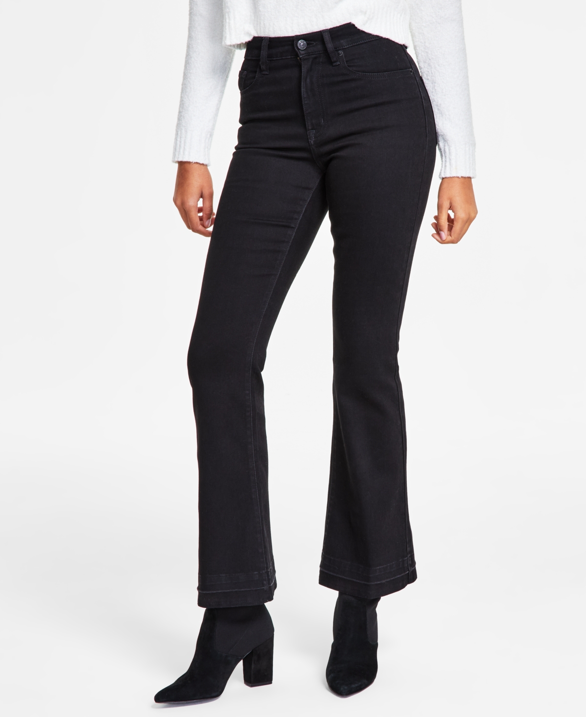Dkny Jeans Women's High-Rise Flare-Leg Jeans