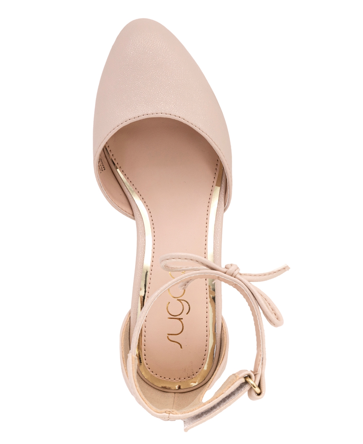Shop Sugar Little And Big Girls Cree Closed Toe Dress Heel In Blush