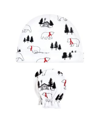 8Pk Cap/Scratch Mitten Set