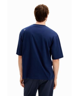 Men's T-shirt with central patch