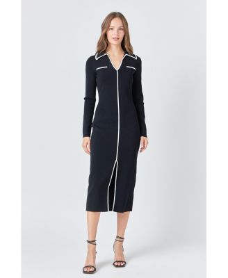 Women's Binded Midi Dress