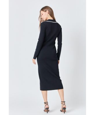 Women's Binded Midi Dress