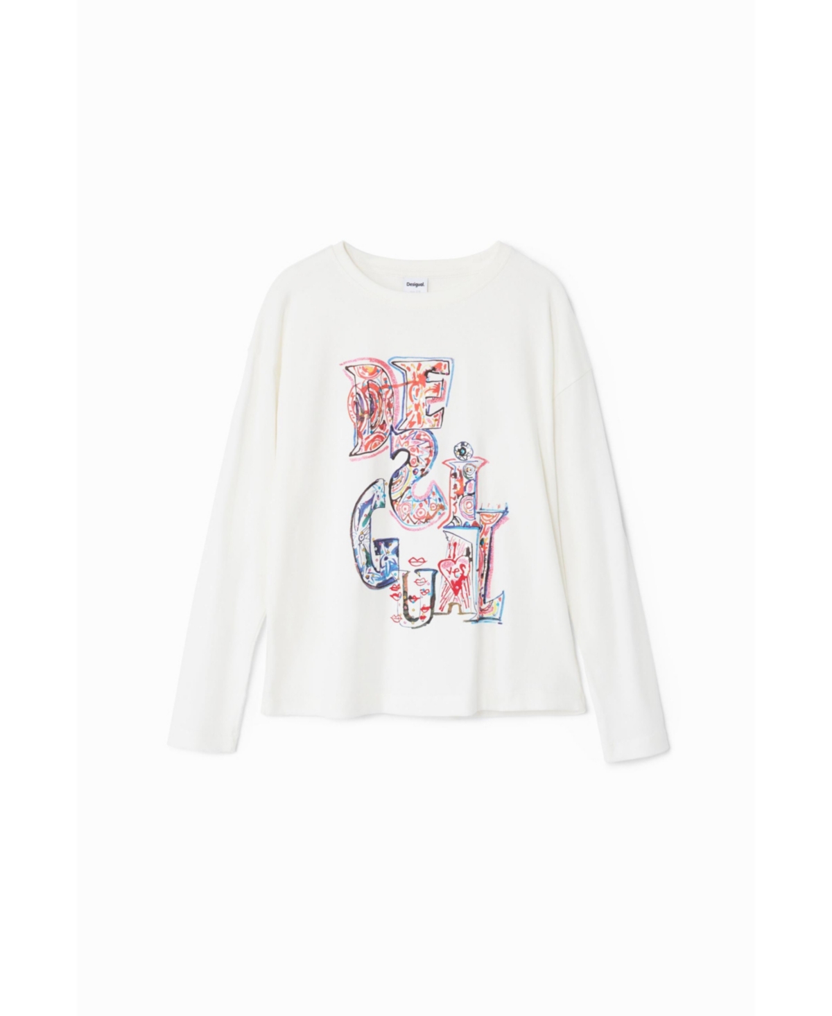 Desigual Girls Girls's Logo T-shirt