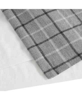 Anaheim Plaid Curtain 1 Panel for bedroom, Rob Pocket/Back Tab fit up to 1.25 inches rod Single Curtain Panel for Living Room, Width 50 length 95 inches, Fleece Lining Green 1 Window Panel