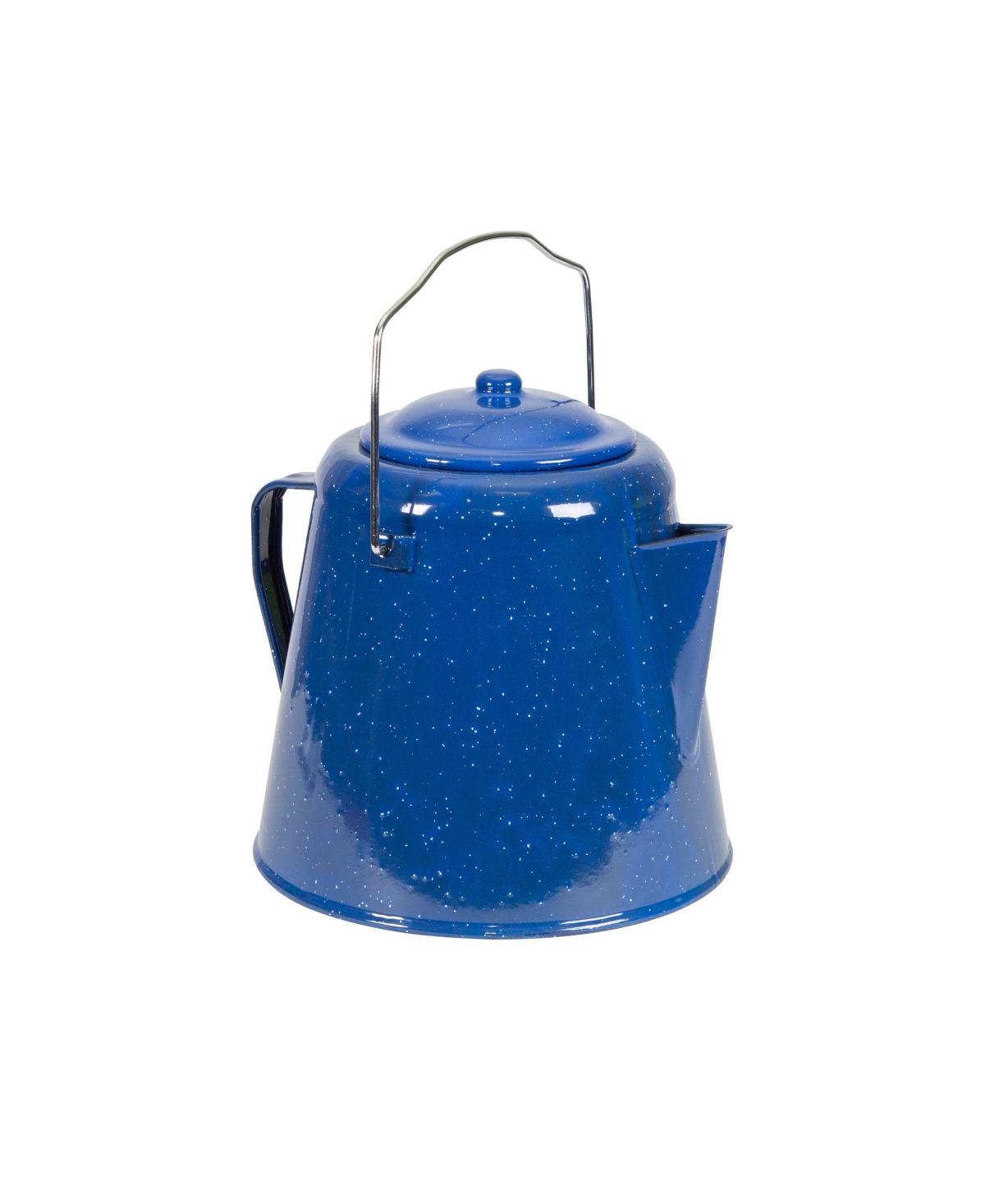 Enamel Coffee Pot 20 Cup - Blue