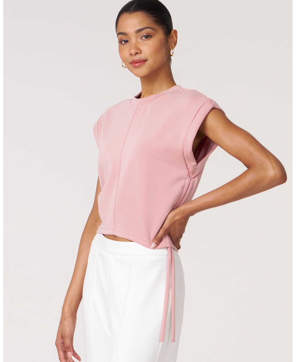Rebody Active Women's Rebody Nadine Scuba Shirring Top