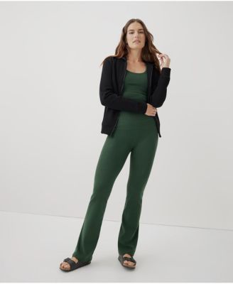 Women's Organic Cotton Cloud Brushed Fleece Zip Hoodie