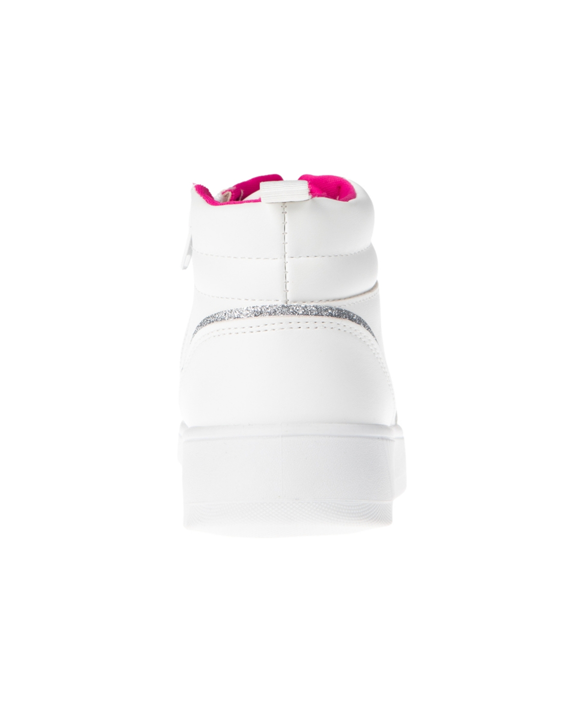 Bebe Little And Big Girls High Top Sneaker In White