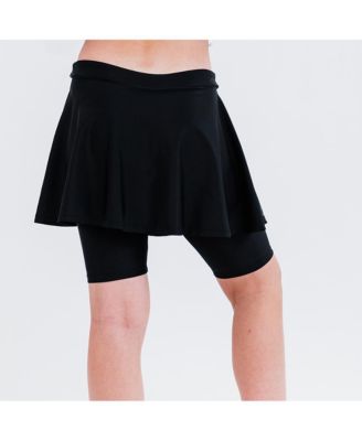 Big Girls Midi Swim Skort