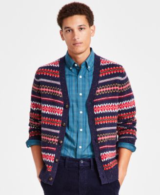 Nautica - Men's Classic-Fit Fair Isle Cardigan