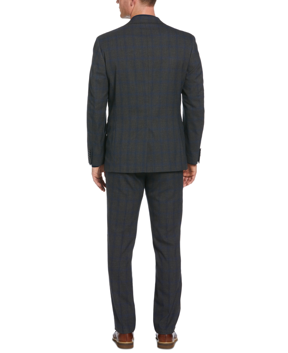 Perry Ellis Men's Fashion Plaid Stretch Suit Jacket