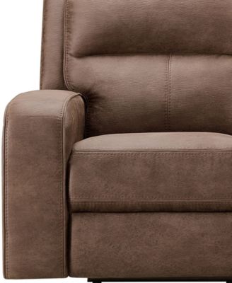 64" Fabric Manual Reclining Loveseat