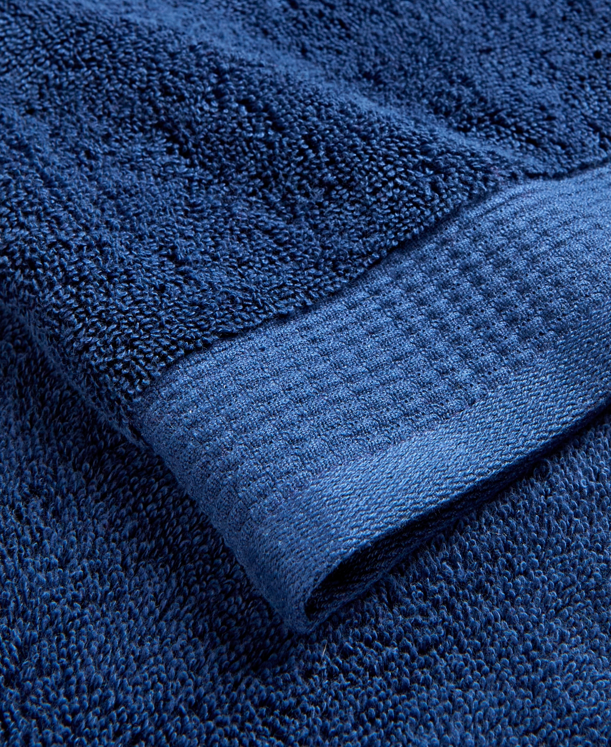 Charter Club Signature Hand Towel, 16" X 30", Exclusively At Macy's In Navy