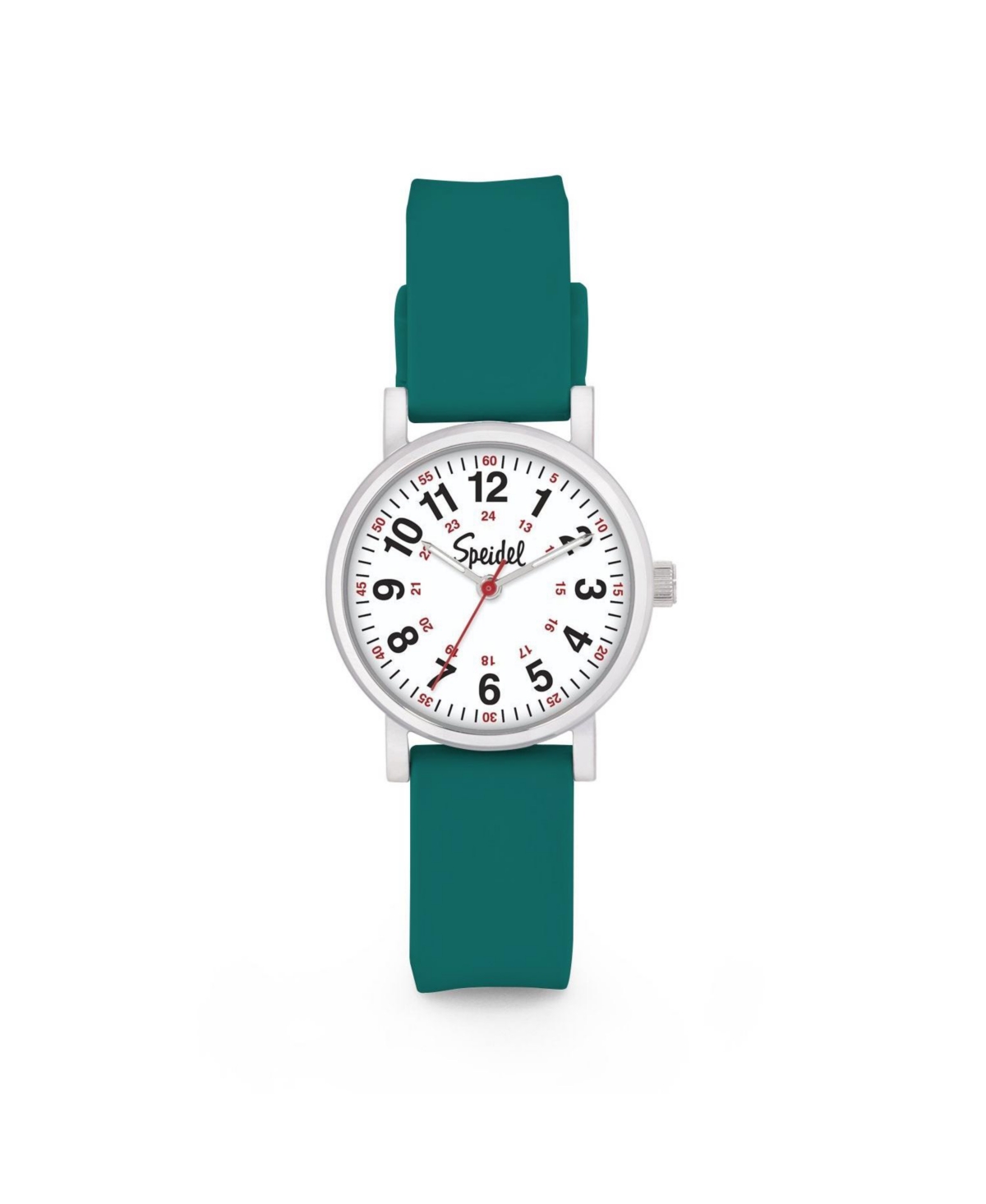 Speidel Women's Scrub Petite Watch for Medical Professionals (28mm) in Wine