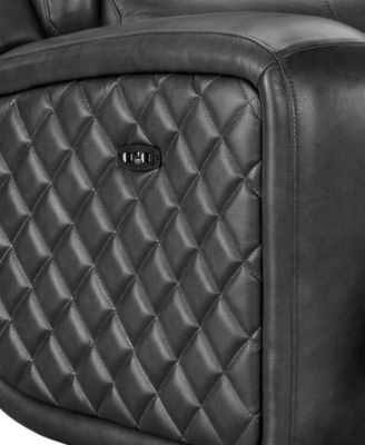 41" Leather Power Reclining Chair