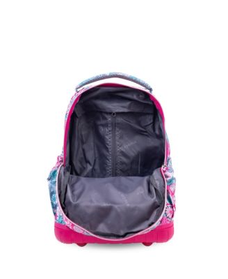 Boys Lollipop 16" Rolling Backpack with Insulated Lunch Bag