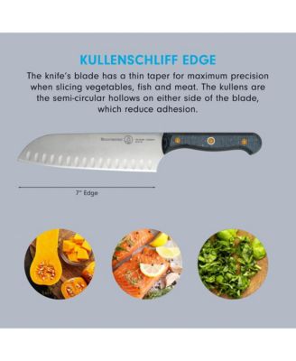 Custom Kullenscliff Santoku, 7 ”