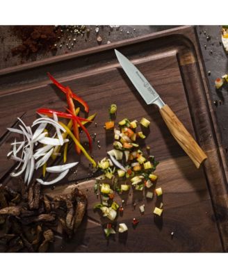 Oliva Elite Spear Point Paring Knife, 3.5"