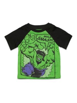 Toddler Boys Marvel Captain America Black Panther Iron Man Short Sleeve Graphic T-Shirt